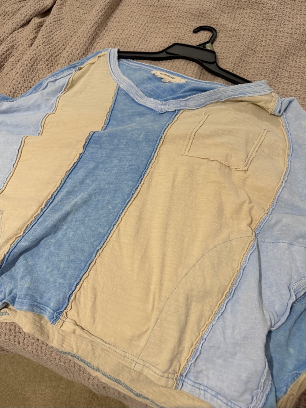 Blue Velvet top - Picture 8 of 10